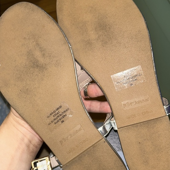 Betsey Johnson size 8.5 sandals LIKE NEW - Picture 4 of 4